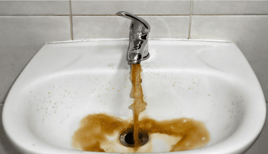 dirty water